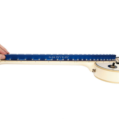 Music Nomad MN821 "Tri-Beam" 3 in 1 Dual Notched Straight Edge & Precision Straightedge