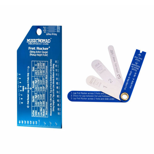 Music Nomad MN870 Precision Fret Rocker+ and Fret Gauge Kit