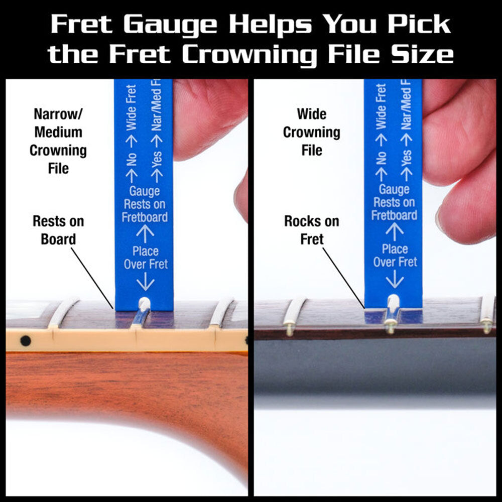 Music Nomad MN870 Precision Fret Rocker+ and Fret Gauge Kit