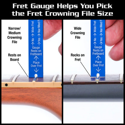Music Nomad MN870 Precision Fret Rocker+ and Fret Gauge Kit