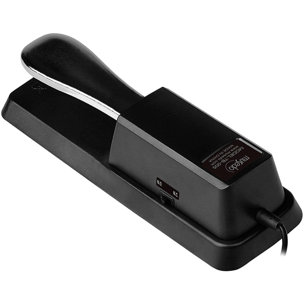 Musedo Piano Style Sustain Pedal with 2m Cable & Polarity Switch
