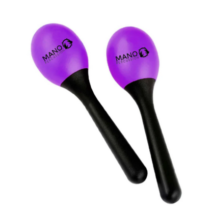 Mano Percussion Egg Maracas (Assorted Colours)