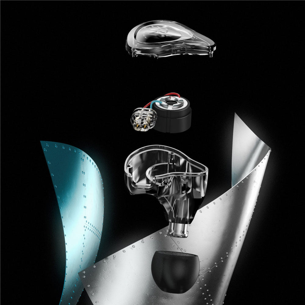 NF ACOUS NM2 Professional Series In-Ear Monitor Earphones in Gray
