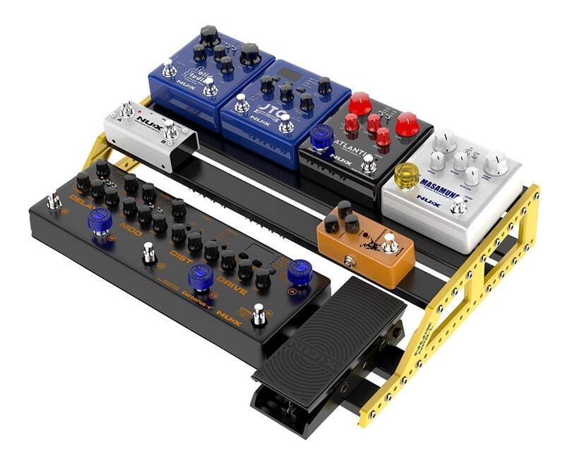 Nux NST-1 Pedal Topper Footswitch Caps Assorted Colours - 5-Pack