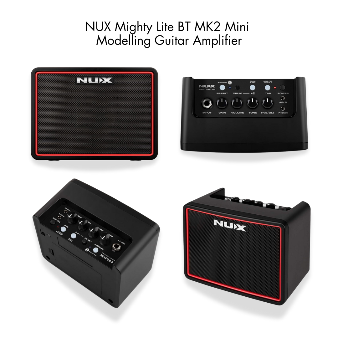 Southside Pack: SX VES34LHB 3/4-Sized Left-Handed Strat-Style Electric Guitar in Black