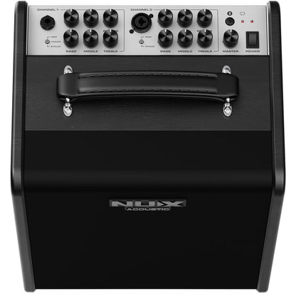 NUX NXAC60 Stageman II Studio, 60W Acoustic Guitar Amplifier with Digital FX