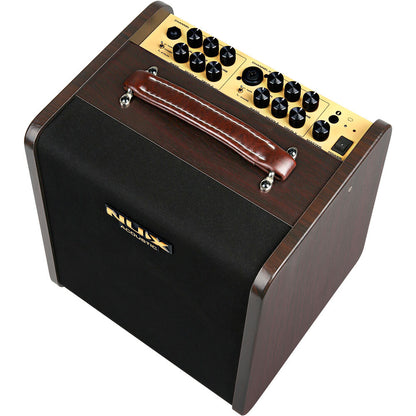 NUX NXAC80 Stageman II Charge, 80W Battery Powered Acoustic Guitar Amplifier with Digital FX