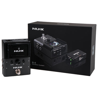 NUX NXB8 B-8 Professional Instrument Digital Wireless System with Pedal Receiver