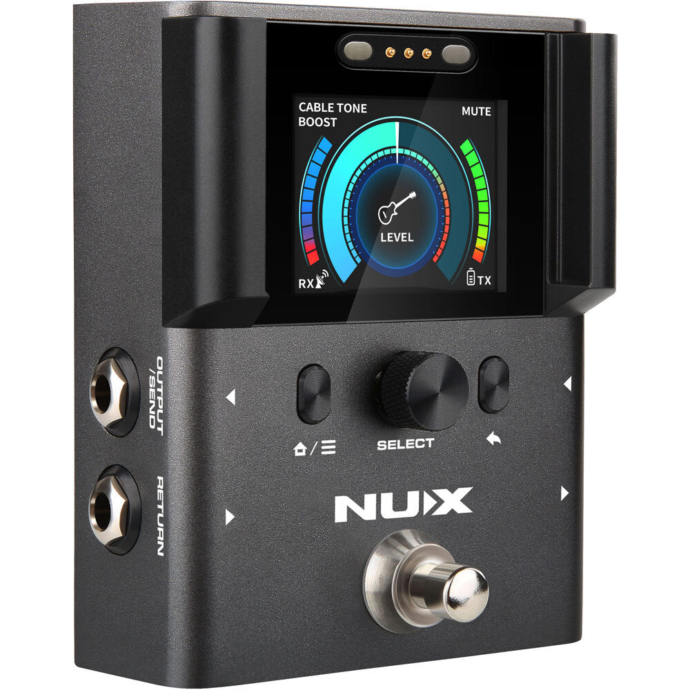 NUX NXB8 B-8 Professional Instrument Digital Wireless System with Pedal Receiver