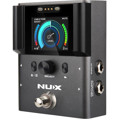 NUX NXB8 B-8 Professional Instrument Digital Wireless System with Pedal Receiver