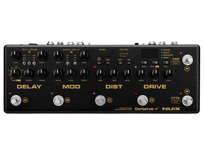 NUX NXCERBERUS Cerberus Integrated Multi-Effects & Controller, Inside Routing & IR Loader