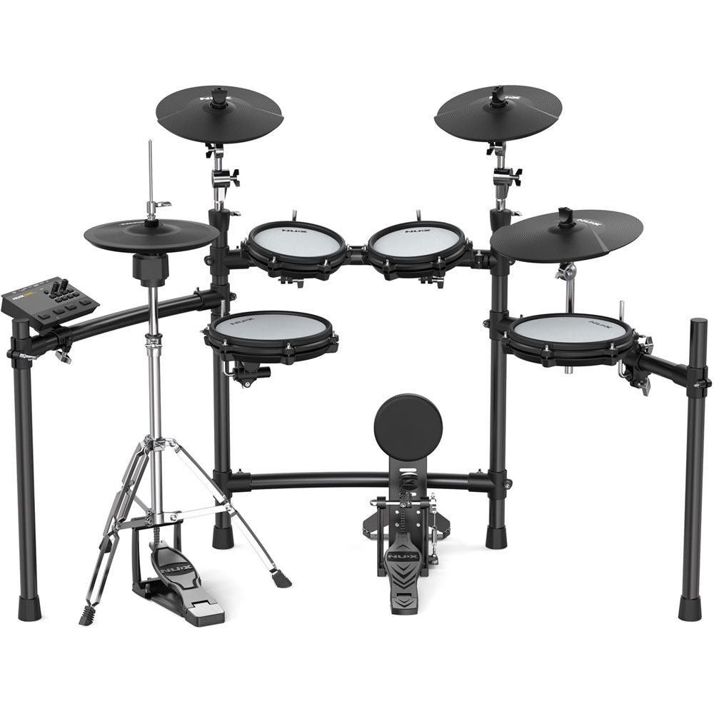 NUX NXDM310H DM310H Portable 9-Piece Electronic Drum Kit with All Mesh Heads