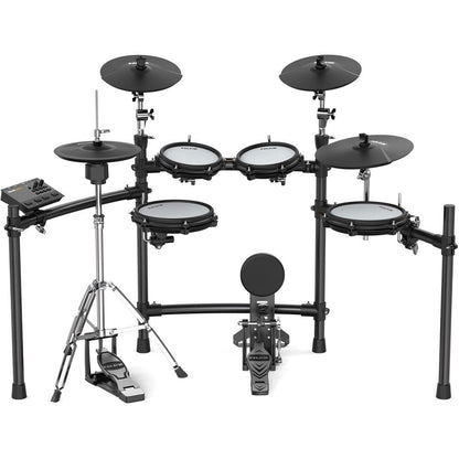 NUX NXDM310H DM310H Portable 9-Piece Electronic Drum Kit with All Mesh Heads