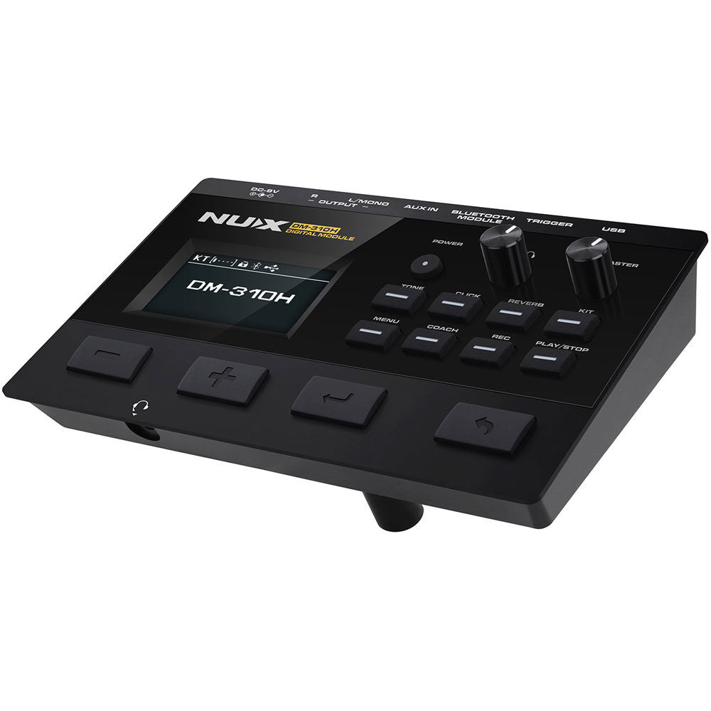 NUX NXDM310H DM310H Portable 9-Piece Electronic Drum Kit with All Mesh Heads