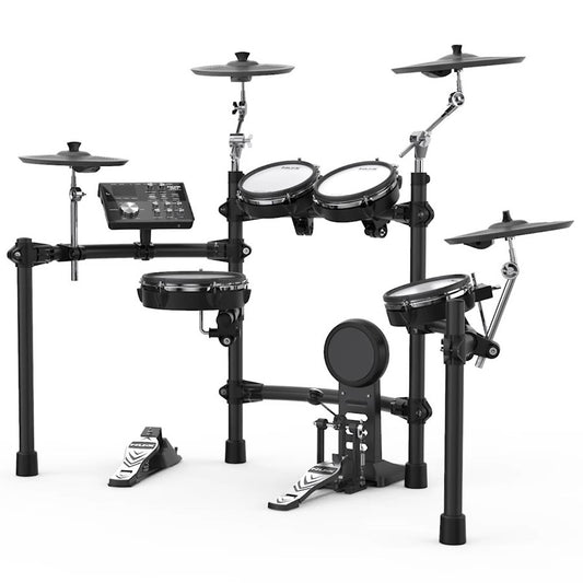 NUX NXDM7X DM7X Professional 9-Piece Electronic Drum Kit with All Mesh Heads