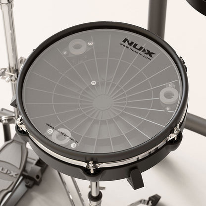 NUX NXDM8 DM8 Professional 9-Piece Electronic Drum Kit with All Mesh Heads