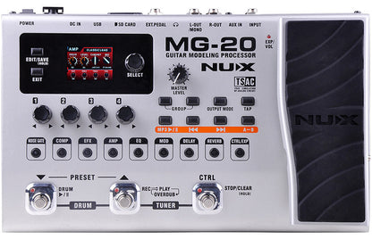 NUX NXMG20 MG-20 Guitar Modeling Processor