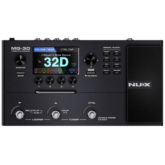 NUX NXMG30 MG-30 Versatile Guitar Modeling Processor