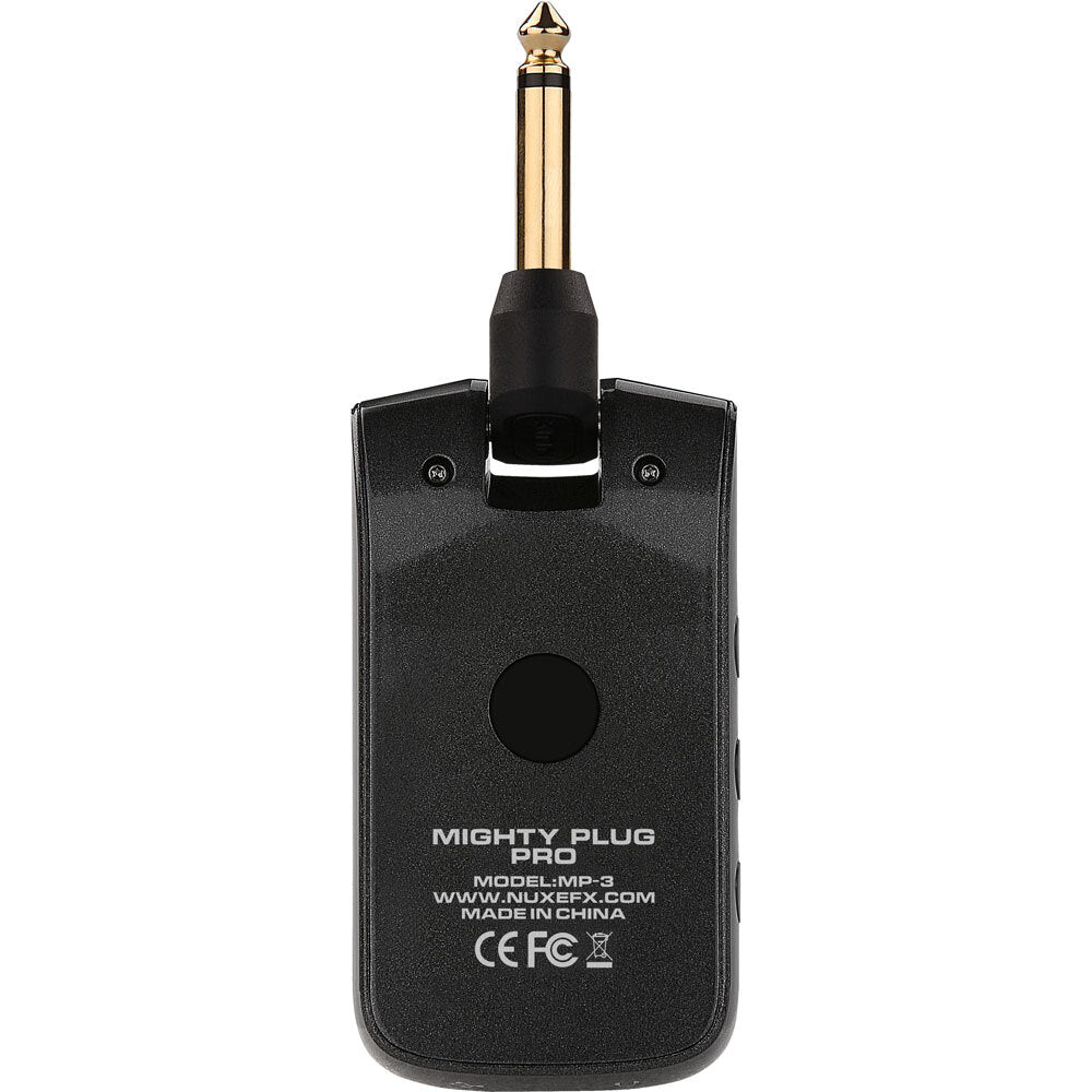 NUX NXMIGHTYPLUGPRO Mighty Plug Pro BT Guitar & Bass Amp Modeling Earphone Amplug