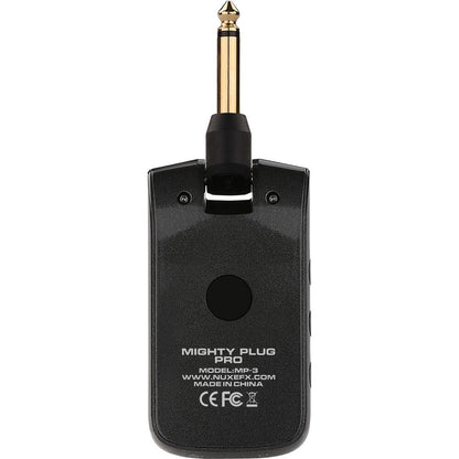 NUX NXMIGHTYPLUGPRO Mighty Plug Pro BT Guitar & Bass Amp Modeling Earphone Amplug