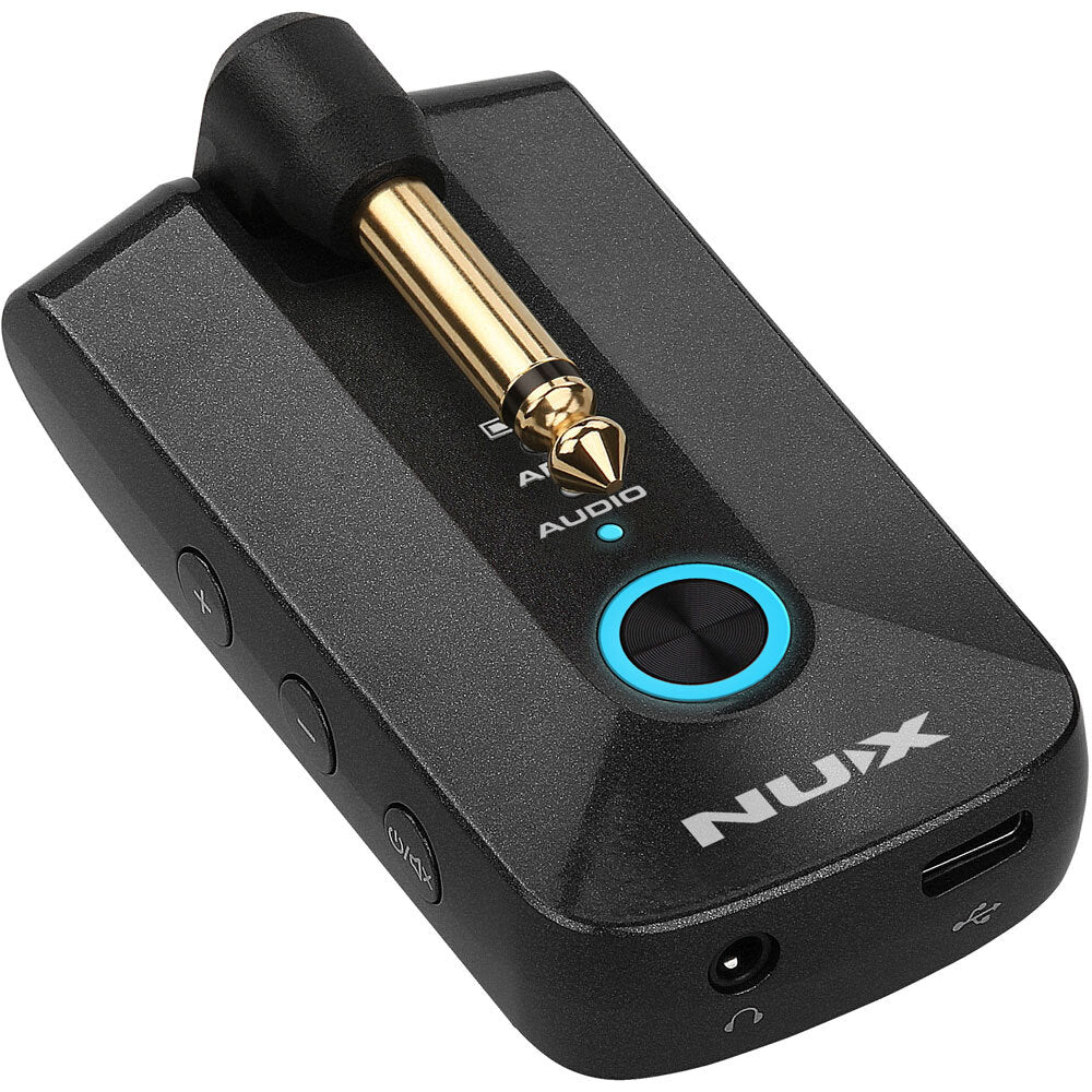 NUX NXMIGHTYPLUGPRO Mighty Plug Pro BT Guitar & Bass Amp Modeling Earphone Amplug