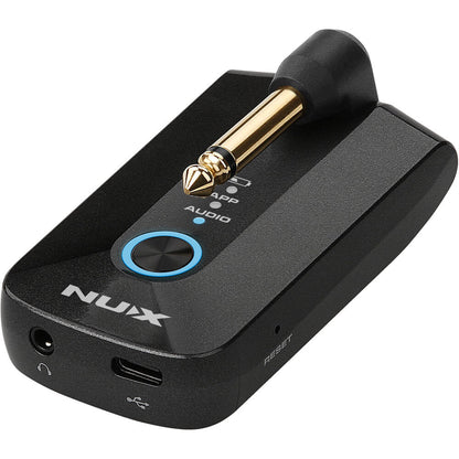 NUX NXMIGHTYPLUGPRO Mighty Plug Pro BT Guitar & Bass Amp Modeling Earphone Amplug