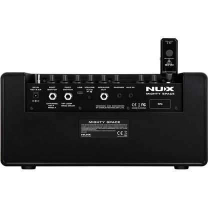 NUX NXMIGHTYSPACE Mighty Space 30-Watt Wireless Stereo Modeling Amplifier with Wireless TX