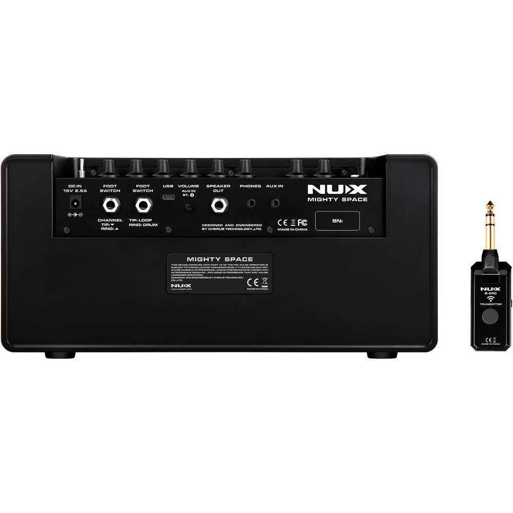 NUX NXMIGHTYSPACE Mighty Space 30-Watt Wireless Stereo Modeling Amplifier with Wireless TX