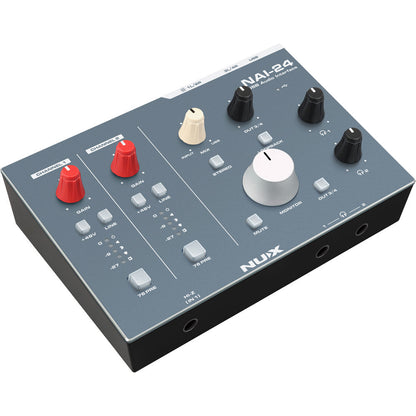 NUX NXNAI24 NAI-24 Professional 2x4, 32-Bit/192kHz USB Audio Interface