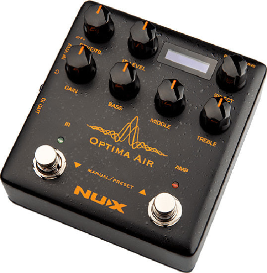 NUX NXNAI5OPTIMA Verdugo Series Optima Air Acoustic Simulator & IR Loader Pedal