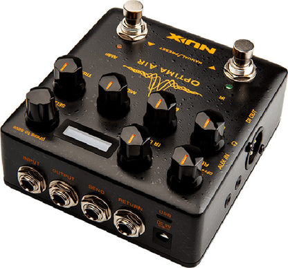 NUX NXNAI5OPTIMA Verdugo Series Optima Air Acoustic Simulator & IR Loader Pedal