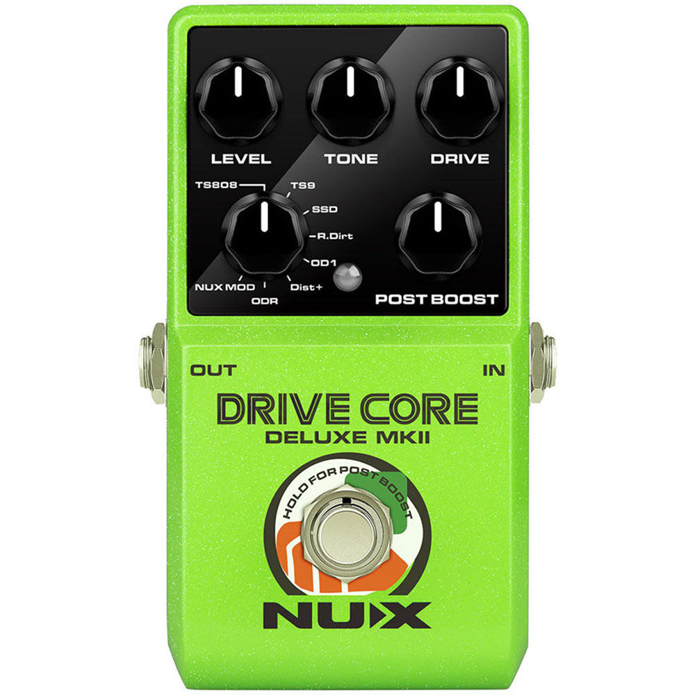 NUX NXNCO2 Core Stompbox Series Drive Core Deluxe MKII Effects Pedal