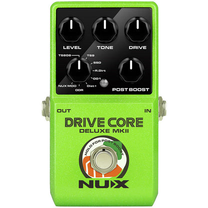 NUX NXNCO2 Core Stompbox Series Drive Core Deluxe MKII Effects Pedal