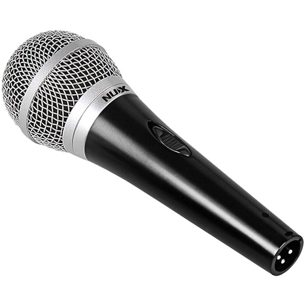 NUX NXNDM3 NDM-3 Dynamic Handheld Microphone with Mic Clip & Carry Pouch