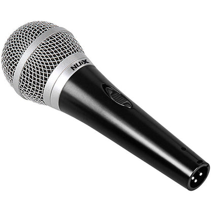 NUX NXNDM3 NDM-3 Dynamic Handheld Microphone with Mic Clip & Carry Pouch