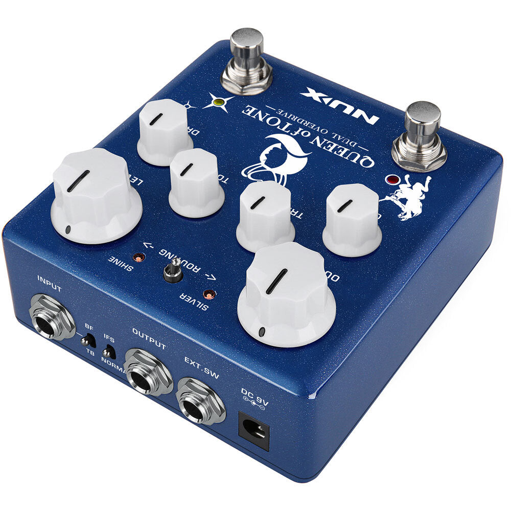 NUX NXNDO6 Verdugo Series Queen Of Tone Dual Overdrive Effects