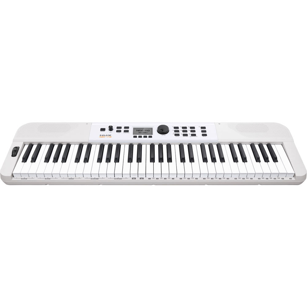 NUX NXNEK110 NEK-110 Portable 61-Note Keyboard in White