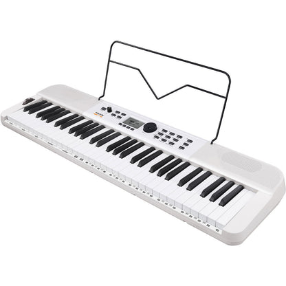 NUX NXNEK110 NEK-110 Portable 61-Note Keyboard in White