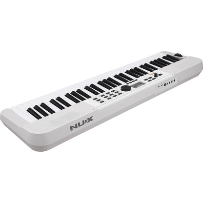 NUX NXNEK110 NEK-110 Portable 61-Note Keyboard in White