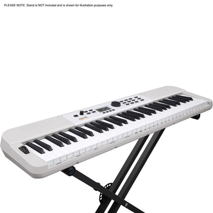 NUX NXNEK110 NEK-110 Portable 61-Note Keyboard in White