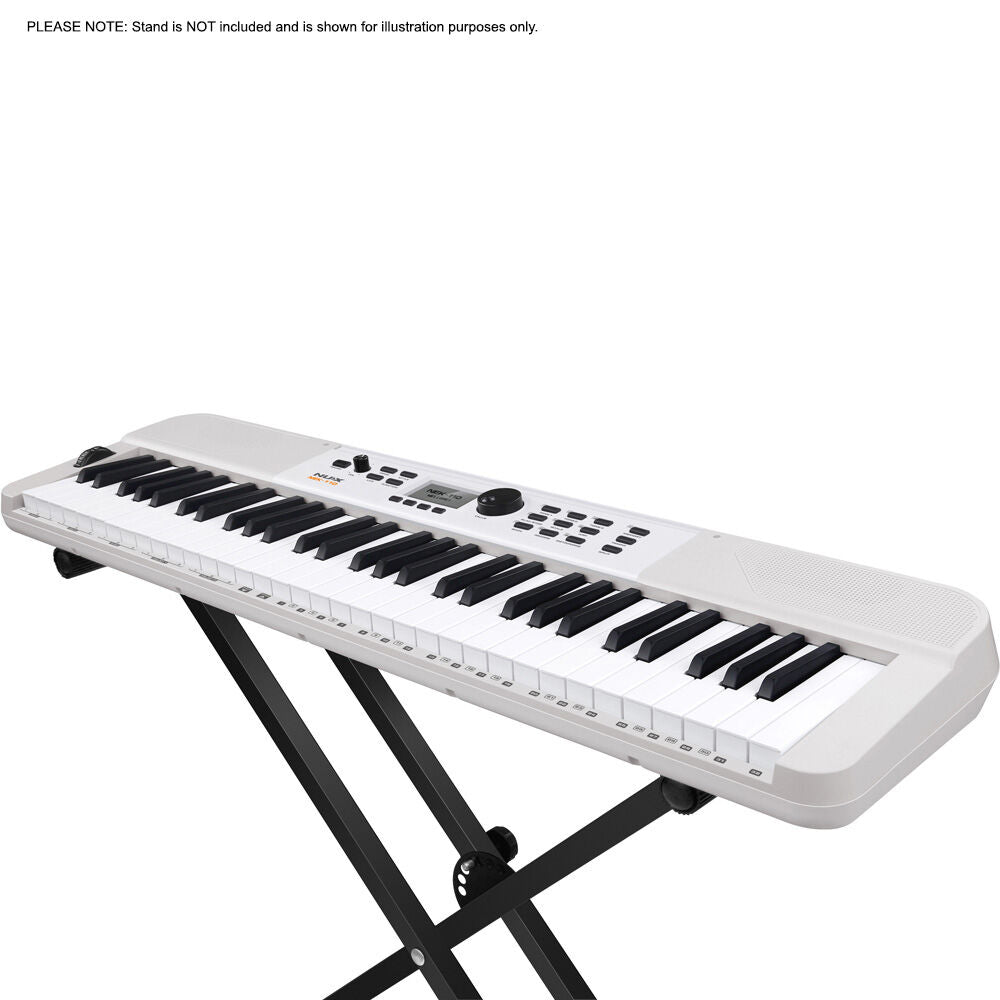 NUX NXNEK110 NEK-110 Portable 61-Note Keyboard in White