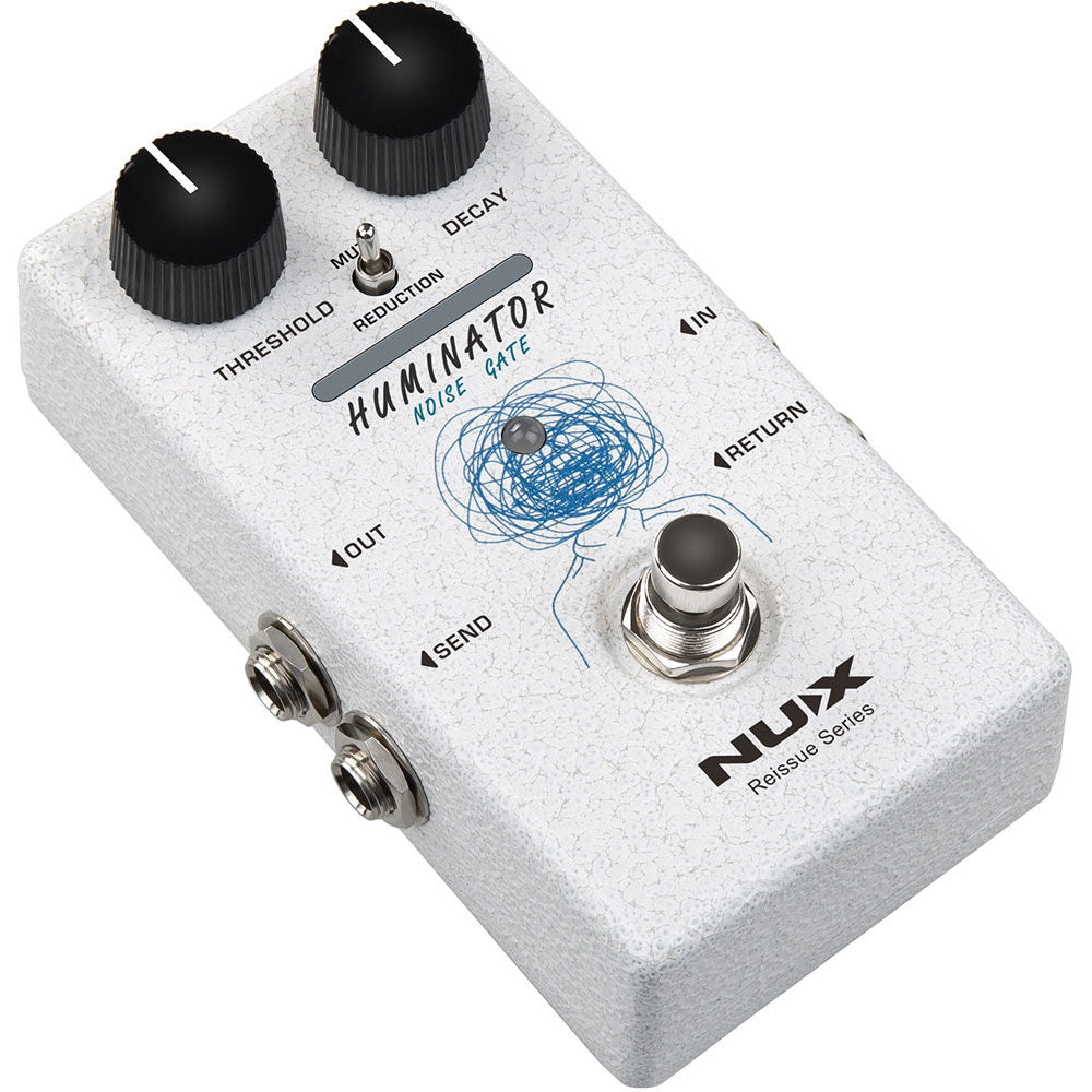 NUX NXNRN1 Reissue Series Huminator Analog Noise Reducer with Indicator Pedal