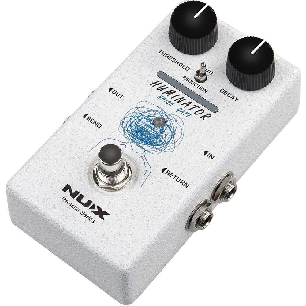 NUX NXNRN1 Reissue Series Huminator Analog Noise Reducer with Indicator Pedal