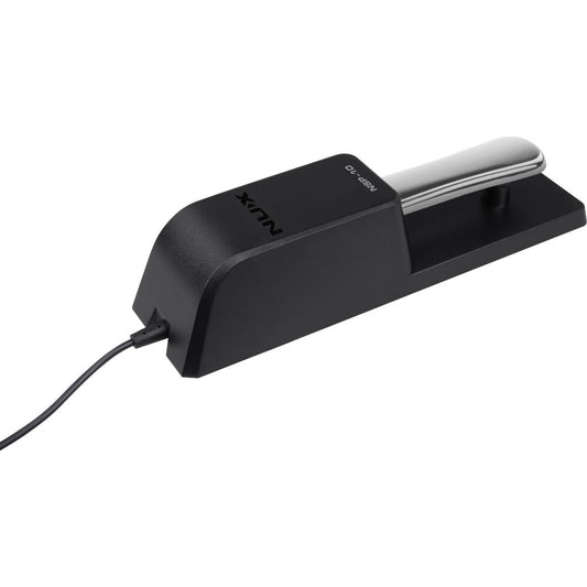 NUX NXNSP10 Sustain Pedal Piano Style with Built-In 2m Cable & Polarity Switch