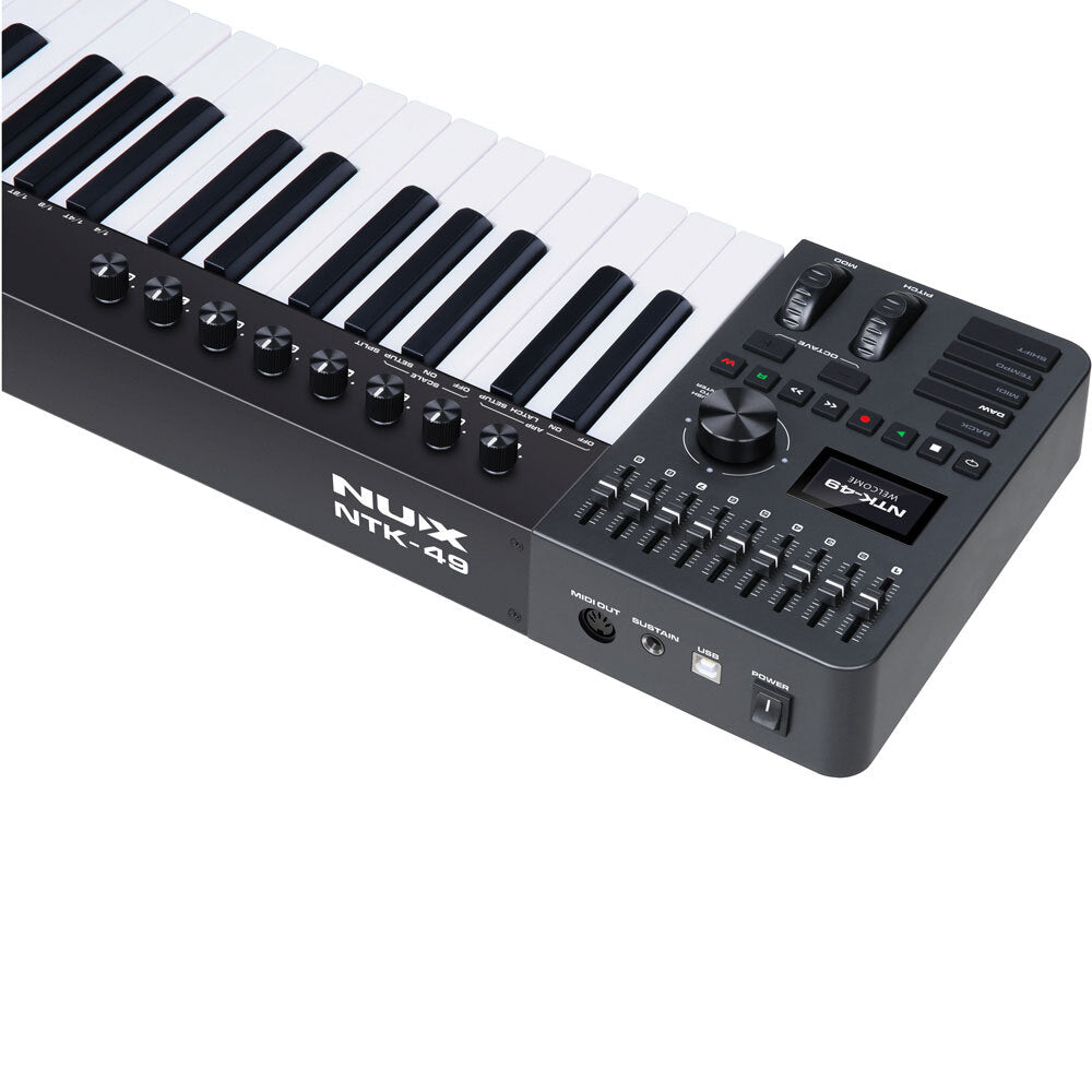 NUX NXNTK49 NTK-49 MIDI Keyboard Controller (49-Key)