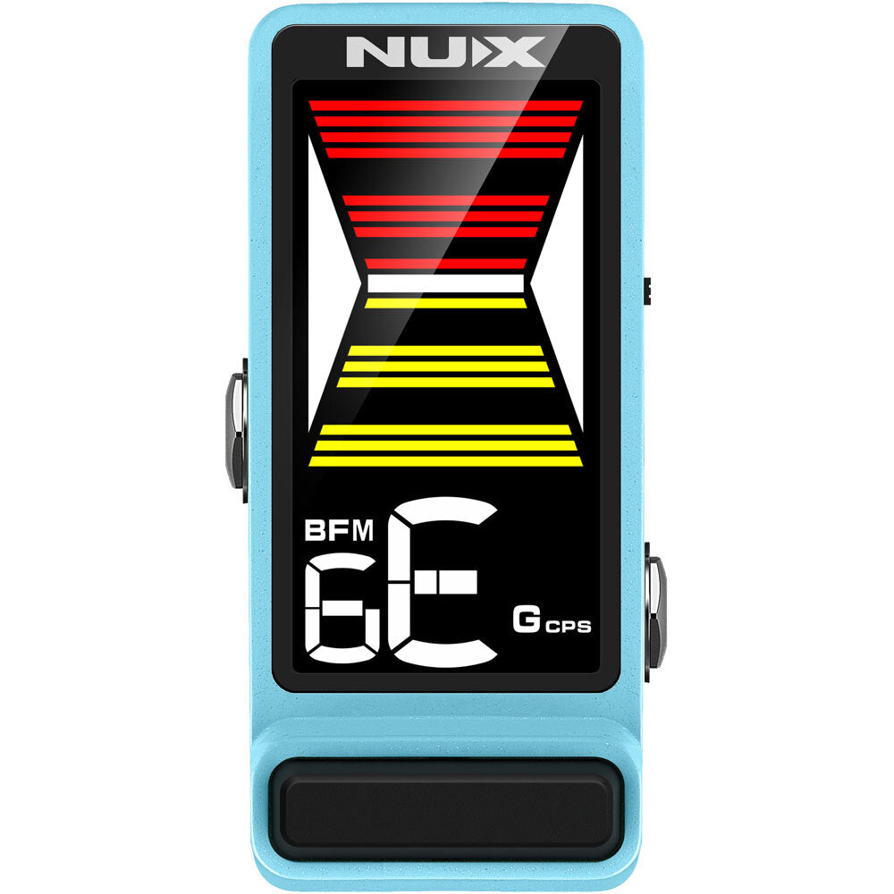 NUX NXNTU3V2SB Mini Core Series MKII "Flow Tune" Mini Tuner Pedal in Sky Blue