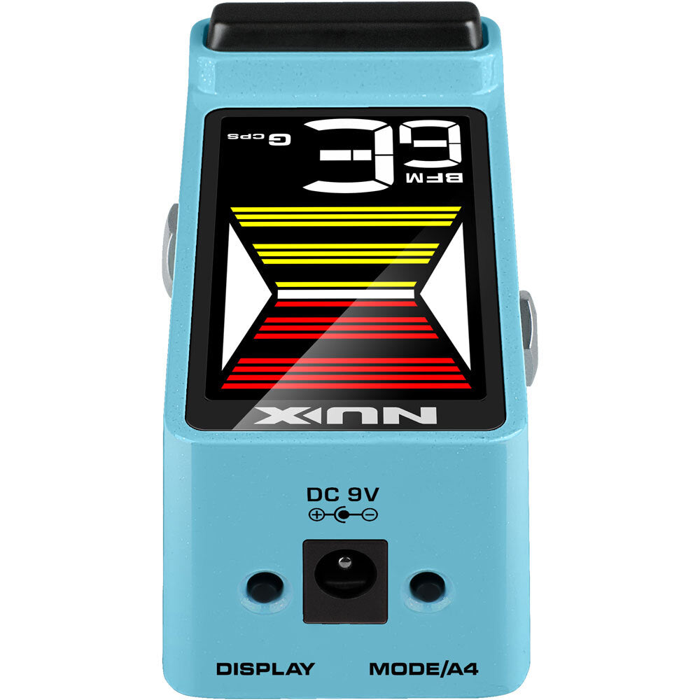 NUX NXNTU3V2SB Mini Core Series MKII "Flow Tune" Mini Tuner Pedal in Sky Blue