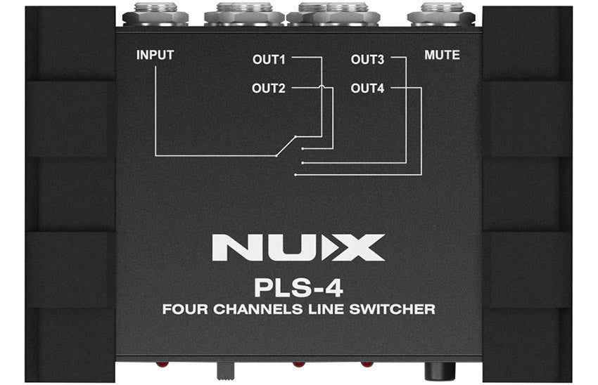 NUX NXPLS4 Mini 4-Channel Line Switcher