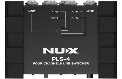 NUX NXPLS4 Mini 4-Channel Line Switcher