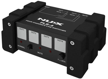NUX NXPLS4 Mini 4-Channel Line Switcher